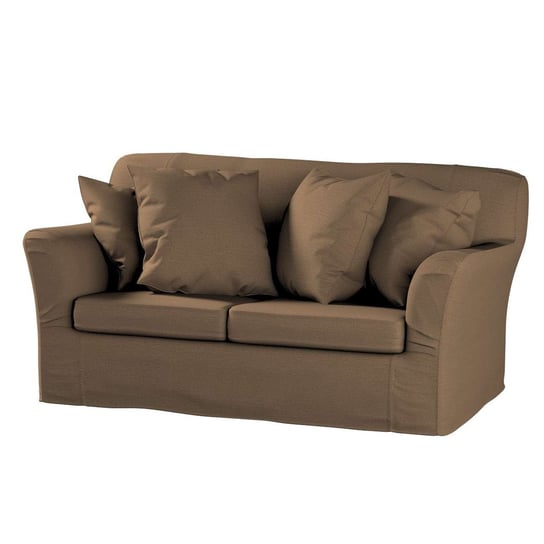 Pokrowiec na sofę Tomelilla 2-osobową nierozkładaną, Bergen, brązowy, 156x80x76 cm Dekoria