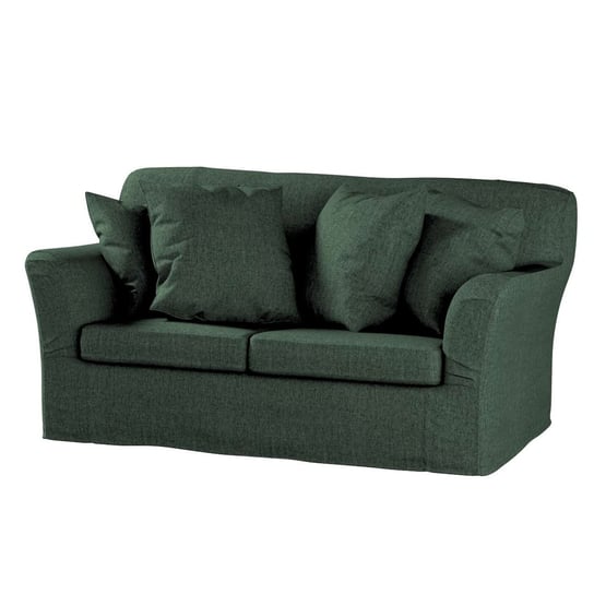Pokrowiec na sofę Tomelilla 2-osobową nierozkładaną, City, leśna zieleń szenil, 156x80x76 cm Dekoria