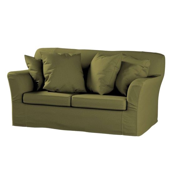 Pokrowiec na sofę Tomelilla 2-osobową nierozkładaną, Etna, oliwkowa zieleń, 156x80x76 cm Dekoria