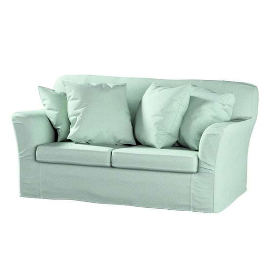 Pokrowiec na sofę Tomelilla 2-osobową nierozkładaną, Living, pastelowy błękit, 156x80x76 cm Dekoria