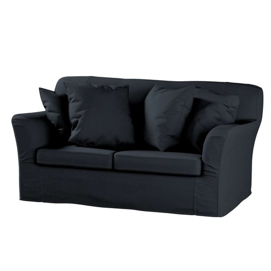 Pokrowiec na sofę Tomelilla 2-osobową nierozkładaną, Manchester, antracytowy sztruks, 156x80x76 cm Dekoria