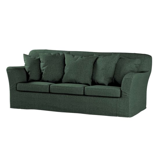 Pokrowiec na sofę Tomelilla 3-osobową nierozkładaną, City, leśna zieleń szenil, 194x80x76 cm Dekoria