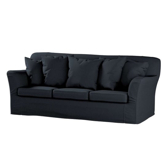 Pokrowiec na sofę Tomelilla 3-osobową nierozkładaną, Manchester, antracytowy sztruks, 194x80x76 cm Dekoria