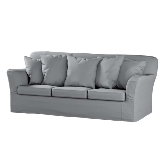 Pokrowiec na sofę Tomelilla 3-osobową nierozkładaną, Manchester, jasnoszary sztruks, 194x80x76 cm Dekoria