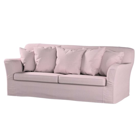 Pokrowiec na sofę Tomelilla 3-osobową rozkładaną, Amsterdam, pastelowy róż, 197x95x75 cm Dekoria