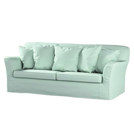 Pokrowiec na sofę Tomelilla 3-osobową rozkładaną, Living, pastelowy błękit, 197x95x75 cm Dekoria