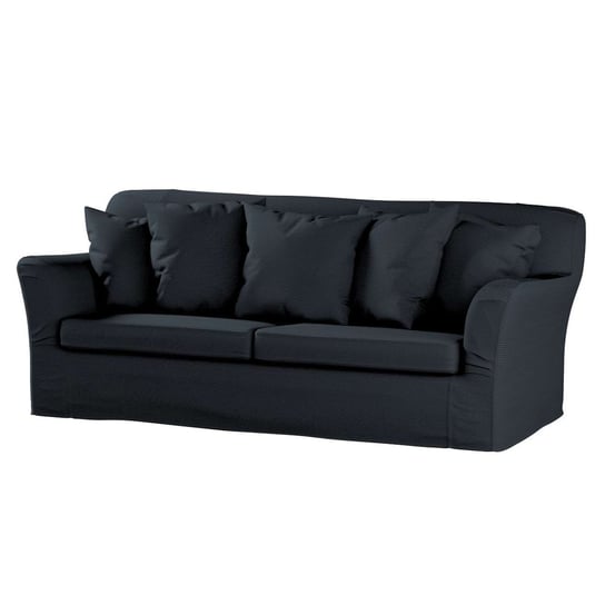 Pokrowiec na sofę Tomelilla 3-osobową rozkładaną, Manchester, antracytowy sztruks, 197x95x75 cm Dekoria