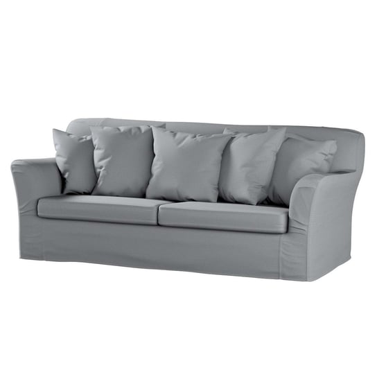 Pokrowiec na sofę Tomelilla 3-osobową rozkładaną, Manchester, jasnoszary sztruks, 197x95x75 cm Dekoria