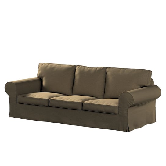 Pokrowiec na sofę trzyosobową nierozkładaną Ektorp, DEKORIA, zielono-beżowy melanż, 216x83x73 cm Dekoria