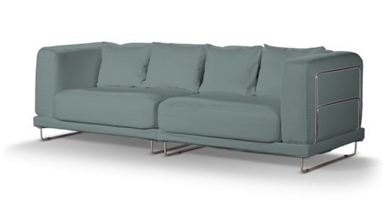 Pokrowiec na sofę  Tylösand 3-osobową nierozkładaną, eukaliptusowy błękit, sofa tylösand 3-osobowa nierozkładana, Cotton Panama Inna marka