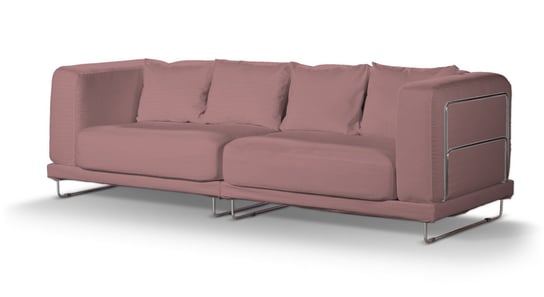 Pokrowiec na sofę  Tylösand 3-osobową nierozkładaną, zgaszony róż, sofa tylösand 3-osobowa nierozkładana, Cotton Panama Inna marka