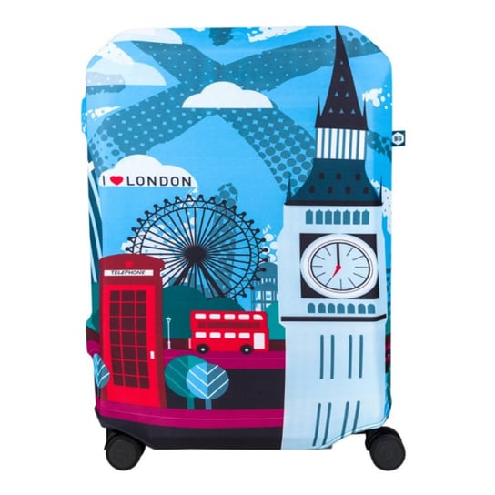 Pokrowiec na walizkę London BG BERLIN - rozmiar M - London BG BERLIN