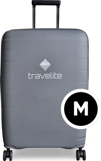 Pokrowiec na walizkę Travelite szary- rozmiar M Travelite