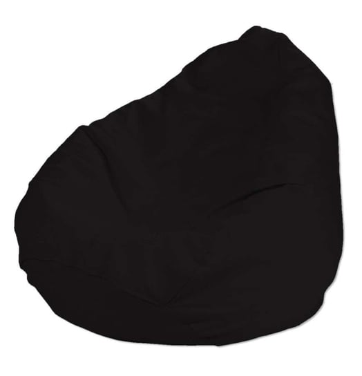 Pokrowiec na worek do siedzenia, Black (czarny), pokrowiec Ø50 × 85 cm, Cotton Panama Dekoria