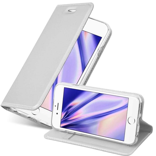 Pokrowiec Ochronny Do Apple iPhone 6 PLUS / 6S PLUS Etui w CLASSY SREBRNY Case Obudowa Ochronny Cover Cadorabo Cadorabo