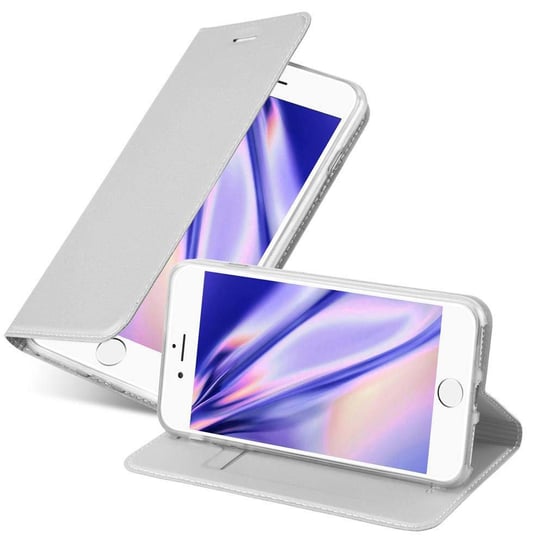 Pokrowiec Ochronny Do Apple iPhone 7 / 7S / 8 / SE 2020 Etui w CLASSY SREBRNY Case Obudowa Ochronny Cover Cadorabo Cadorabo