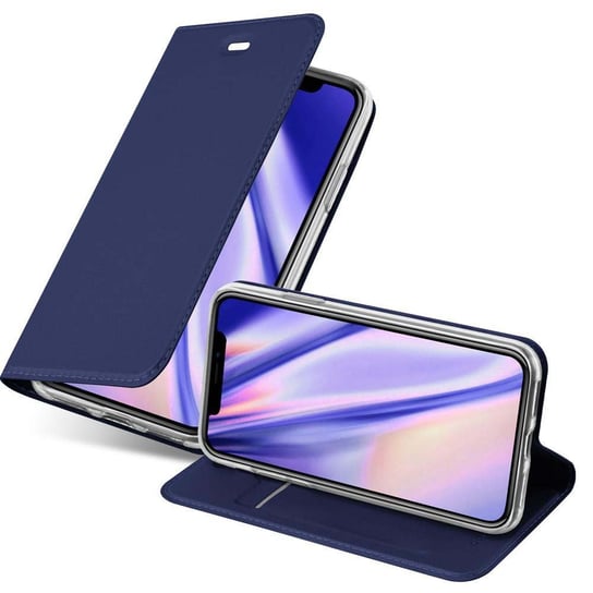 Pokrowiec Ochronny Do Apple iPhone XS MAX Etui w CLASSY CIEMNY NIEBIESKI Case Obudowa Ochronny Cover Cadorabo Cadorabo