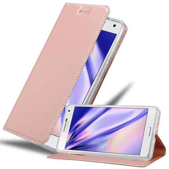 Pokrowiec Ochronny Do Samsung Galaxy A7 2015 Etui w CLASSY RÓŻOWE ZŁOTO Case Obudowa Ochronny Cover Cadorabo Cadorabo