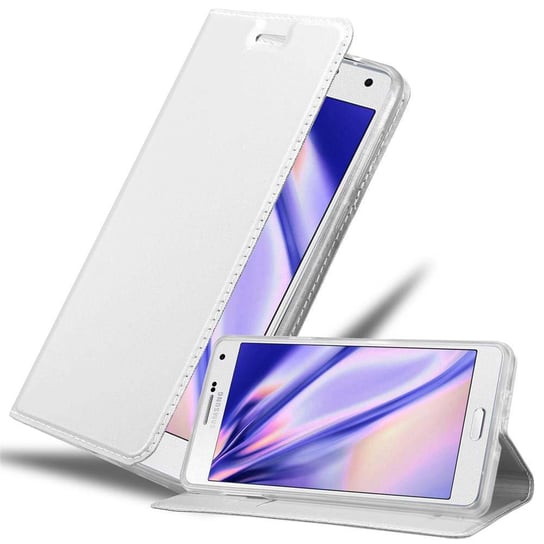 Pokrowiec Ochronny Do Samsung Galaxy A7 2015 Etui w CLASSY SREBRNY Case Obudowa Ochronny Cover Cadorabo Cadorabo