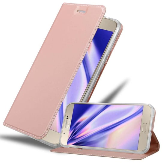 Pokrowiec Ochronny Do Samsung Galaxy A8 2015 Etui w CLASSY RÓŻOWE ZŁOTO Case Obudowa Ochronny Cover Cadorabo Cadorabo