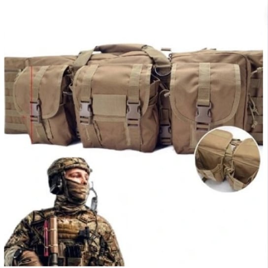 POKROWIEC TORBA PLECAK 116 cm Molle Hemi