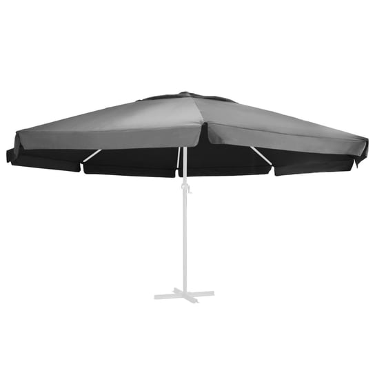 Pokrycie do parasola ogrodowego, antracytowe, 600 cm vidaXL