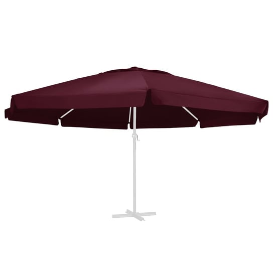 Pokrycie do parasola ogrodowego, bordowe, 600 cm vidaXL