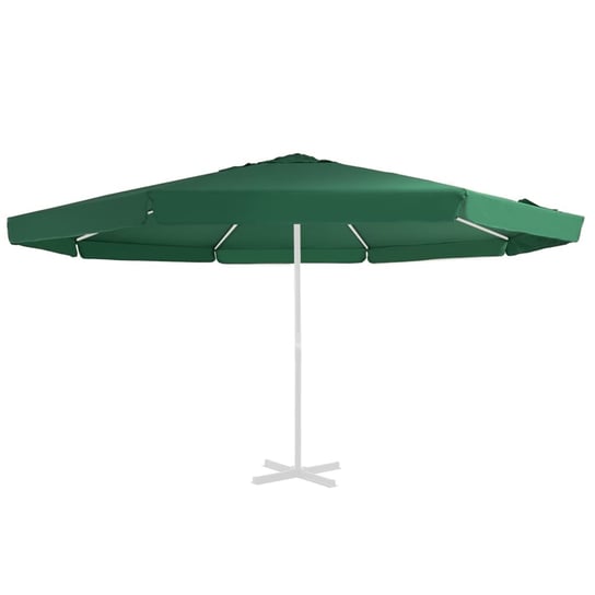 Pokrycie do parasola ogrodowego, zielone, 500 cm vidaXL