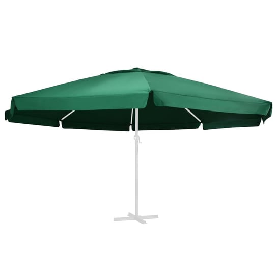 Pokrycie do parasola ogrodowego, zielone, 600 cm vidaXL