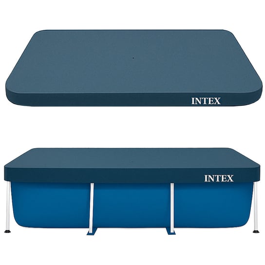 Pokrywa na basen stelażowy, plandeka basenowa 260x160 cm, ochrona i izolacja dla basenu Intex 28036! Intex