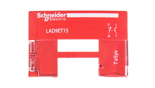 Pokrywa zabezpieczająca do styczników LC1D09-D65 czerwona PREVENTA LAD9ET1S Schneider Electric