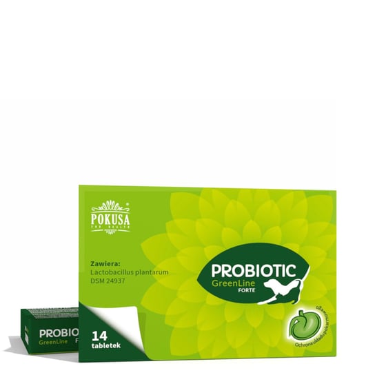 Pokusa Probiotic GreenLine FORTE 14 tabletek POKUSA FOR HEALTH