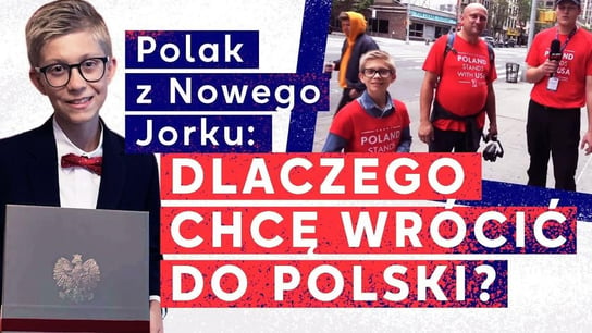 Polak z Nowego Jorku: Dlaczego chcę wrócić do Polski? Laureat konkursu "Być Polakiem" w IPP - Idź Pod Prąd Nowości - podcast Opracowanie zbiorowe