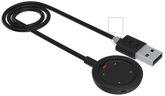 Polar, Kabel USB Vantage / Ignite 91070106, czarny Polar