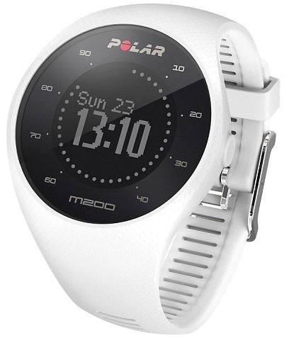 Polar, Zegarek sportowy, M200 HR, biały, rozmiar M/L Polar