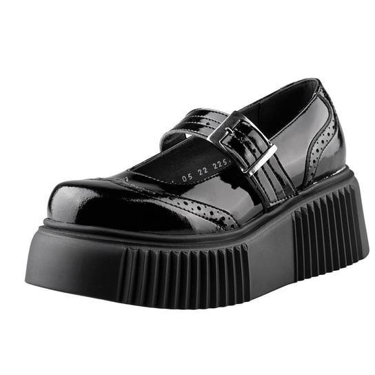 półbuty damskie ALTERCORE czarne (ANABELLE VEGAN BLACK PATENT)-41 Altercore