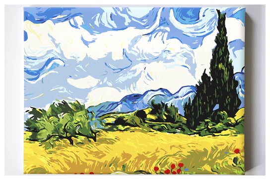 Pole Pszenicy Vincent Van Gogh Malowanie po numerach Akrylowo