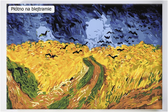 Pole Pszenicy Z Krukami Vincent Van Gogh Malowanie po numerach Akrylowo
