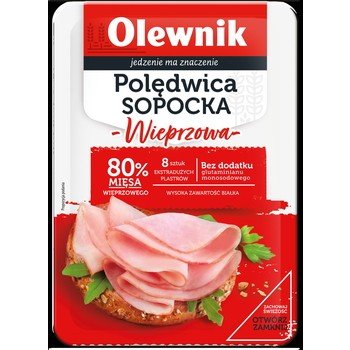 Polędwica sopocka plastry 100 g Olewnik Inna marka