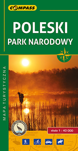 Poleski Park Narodowy. Mapa turystyczna 1:40 000 Wydawnictwo Kartograficzne Compass