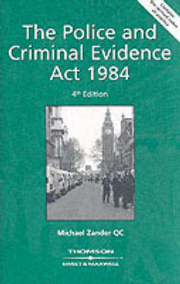 Police & Criminal Evidence Act 1984 Zander Michael