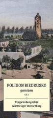 Poligon Biedrusko cz.1 garnizon. Plan 1901-1945 Wydawnictwo Miejskie Posnania