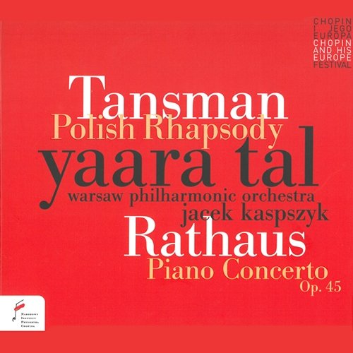 Karol Rathaus: Piano Concerto, Op. 45, Andantino Yaara Tal, Warsaw Philharmonic Orchestra, Jacek Kaspszyk