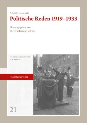 Politische Reden 1919-1933 Franz Steiner Verlag