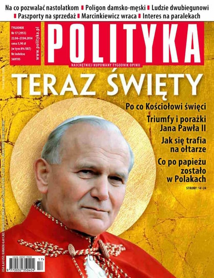 Polityka nr 17/2014 - ebook PDF Opracowanie zbiorowe