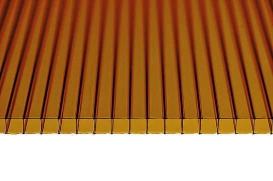 Poliwęglan komorowy 1000x1050 brązowy 10 mm e-szklarnia