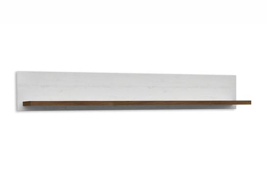 Półka do powieszenia 130 cm styl prowansalski biała LEMAS Konsimo