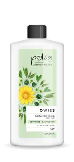 Polka, Owies, balsam do ciała Odżywienie + Elastyczność, 400 ml Polka