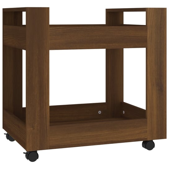 Półka pod biurko drewnopochodna 60x45x60 cm, brązo Inna marka