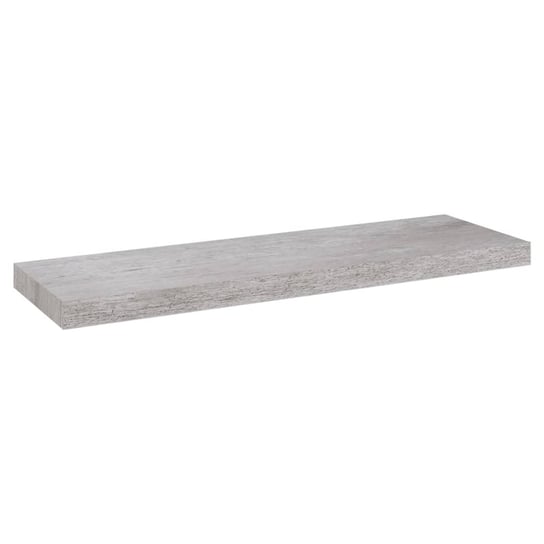 Półka ścienna MDF 80x23,5x3,8 cm, szarość betonu / AAALOE Inna marka